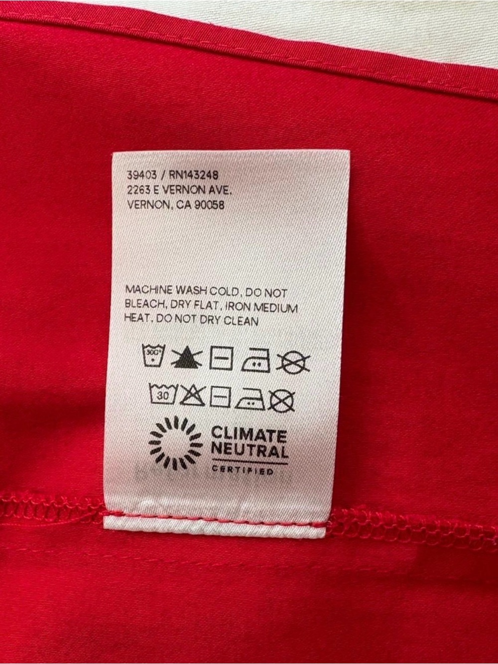 Reformation Alfred dress in red size 6 - Picture 7 of 7